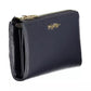 Chic Blue Polyethylene Wallet with Logo
