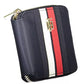 Eco-Conscious Contrasting Blue Wallet
