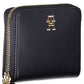 Elegant Blue Polyethylene Wallet with Coin Purse