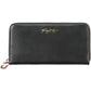 Elegant Black Leather Wallet with Multiple Compartments