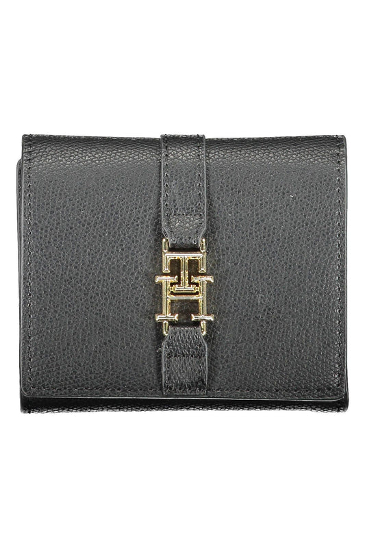 Chic Contrasting Detail Wallet with Secure Fastening