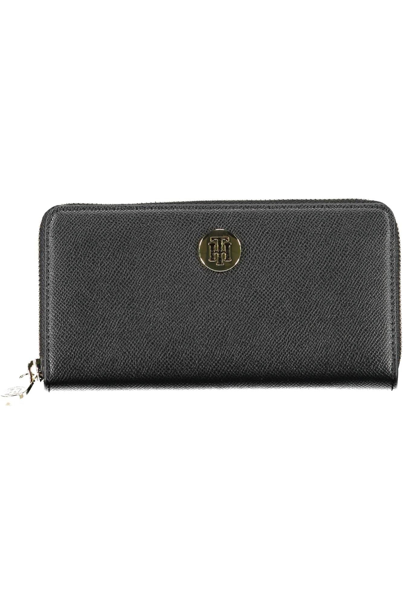 Elegant Black Multi-Compartment Wallet