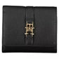 Elegant Black Polyethylene Trifold Wallet