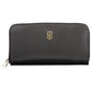 Elegant Black Designer Wallet with Refined Details