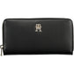 Elegant Black Wallet with Contrasting Details