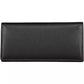Elegant Black Zip Wallet with Secure Closure