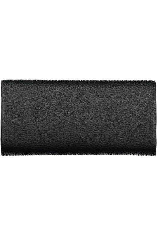 Sleek Black Multi-Compartment Wallet