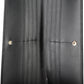 Elegant Black Polyurethane Wallet for Women