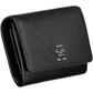 Elegant Triple Compartment Wallet in Sleek Black