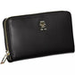 Elegant Black Wallet with Contrasting Accents