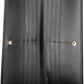Elegant Black Zip Wallet with Secure Closure