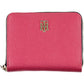 Chic Red Contrast Detail Wallet