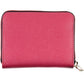 Chic Red Contrast Detail Wallet