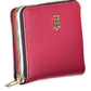 Chic Red Contrast Detail Wallet
