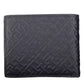 Sophisticated Blue Leather Men's Wallet