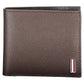 Elegant Brown Leather Dual Compartment Wallet