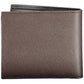 Elegant Brown Leather Dual Compartment Wallet