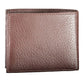 Elegant Brown Leather Bi-Fold Wallet
