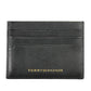 Elegant Black Leather Card Holder