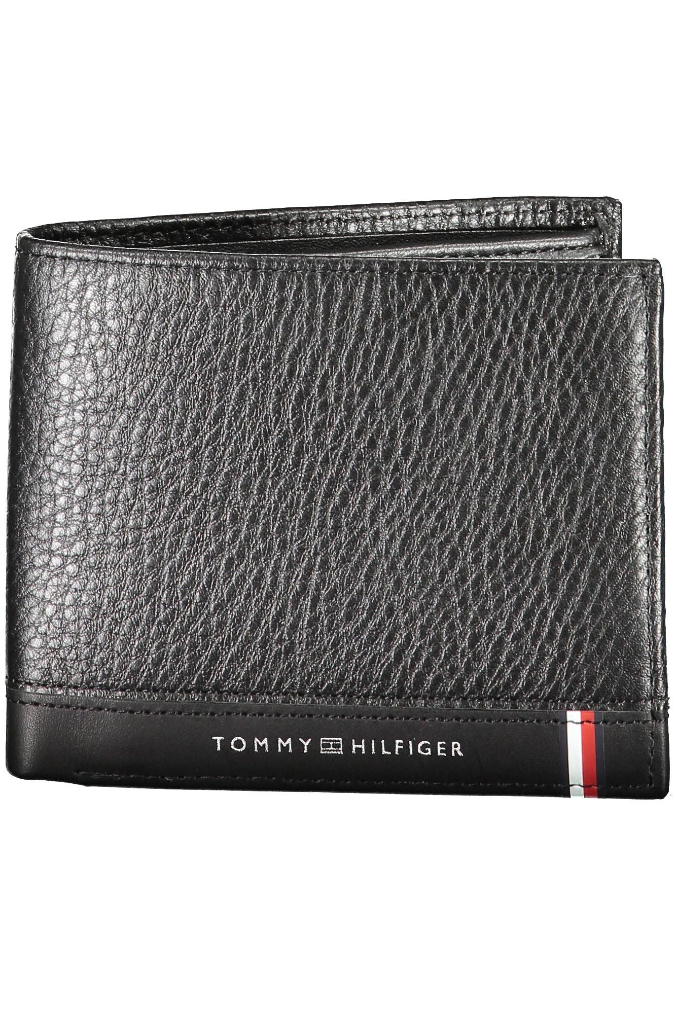 Sleek Polyurethane Dual-Compartment Wallet