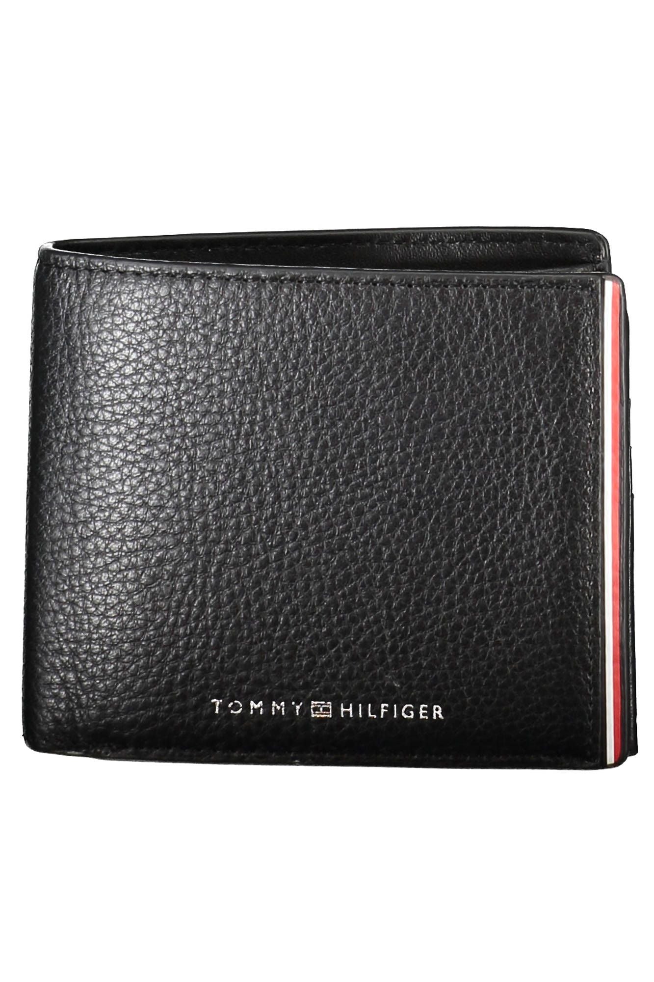 Elegant Black Leather Bifold Wallet