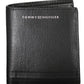 Elegant Black Leather Wallet with Coin Purse