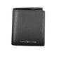 Sleek Black Leather Wallet with RFID Blocker