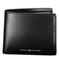 Elegant Black Leather Wallet with Coin Purse
