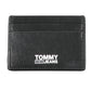 Sleek Black Bonded Card Holder