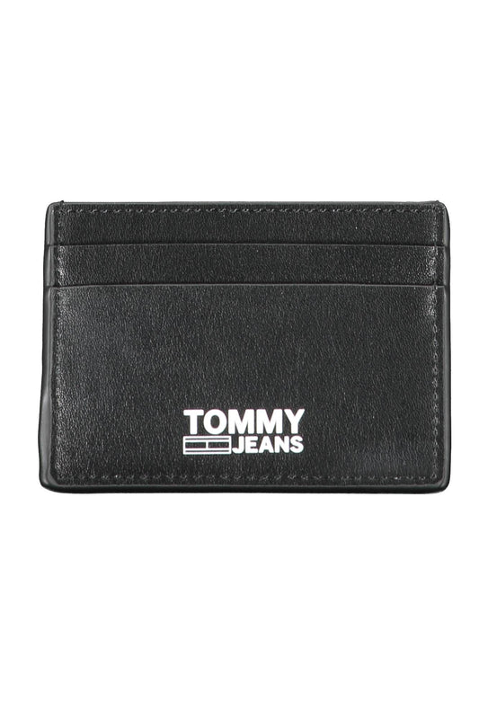 Sleek Black Bonded Card Holder