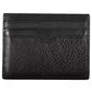 Sleek Leather Card Holder with Contrast Detail