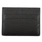 Sleek Black Leather Card Holder