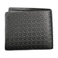 Sleek Black Leather Bi-Fold Men's Wallet