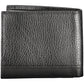 Sleek Polyurethane Dual-Compartment Wallet