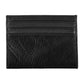 Sleek Black Leather Card Holder