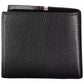 Elegant Black Leather Wallet with Contrast Details