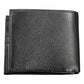 Chic Black Leather Dual-Compartment Wallet