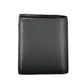 Sleek Black Leather Wallet with RFID Blocker