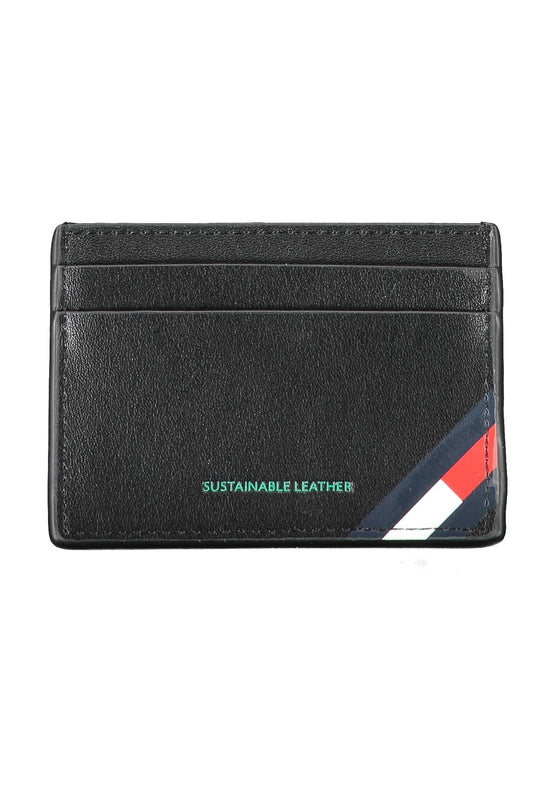 Sleek Black Bonded Card Holder