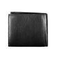 Sleek Black Leather Wallet with RFID Blocker