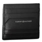 Sleek Black Leather Card Holder