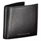 Elegant Black Leather Men's Wallet with RFID Blocker