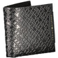 Elegant Black Leather Bifold Wallet
