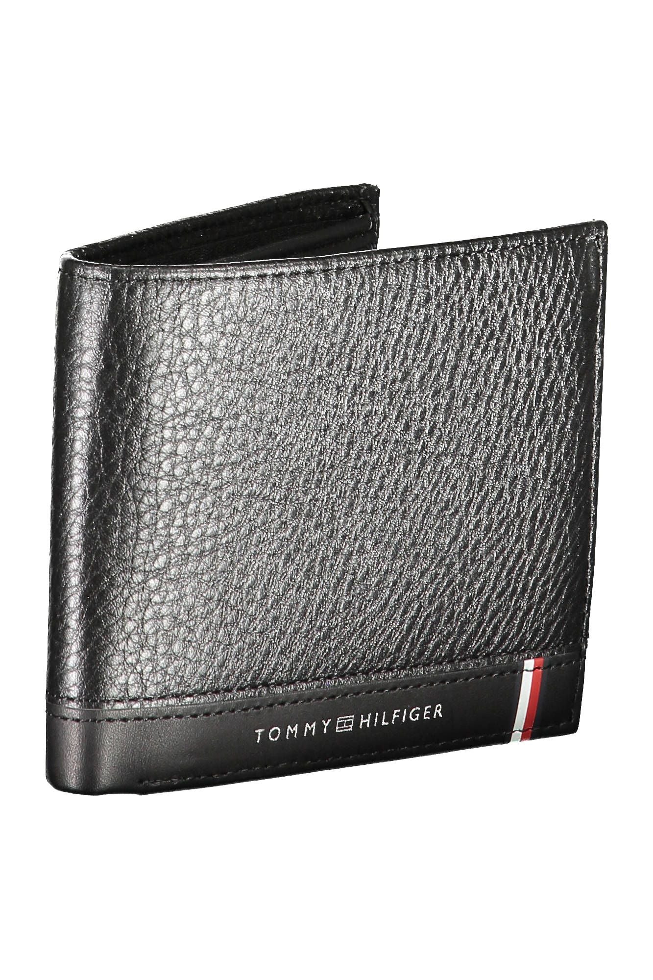 Sleek Polyurethane Dual-Compartment Wallet