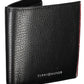 Elegant Black Leather Bifold Wallet