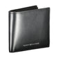 Sleek Black Leather Bi-Fold Wallet