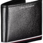 Elegant Black Leather Bifold Wallet