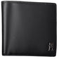 Elegant Black Leather Bi-Fold Wallet