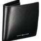 Elegant Black Leather Wallet with Coin Purse