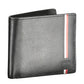 Elegant Black Leather Wallet with Card Slots